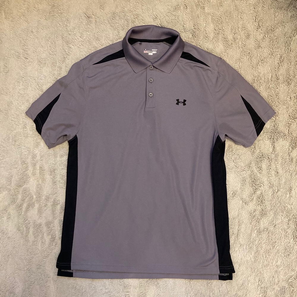 Under armour heatgear tee with collar